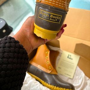 Boot! Rain boots brown and tan